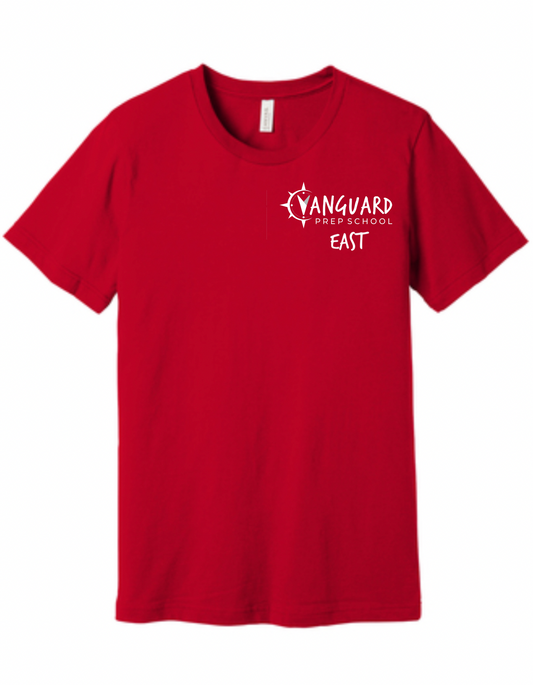 2- Vanguard House Cotton T-Shirt - Red