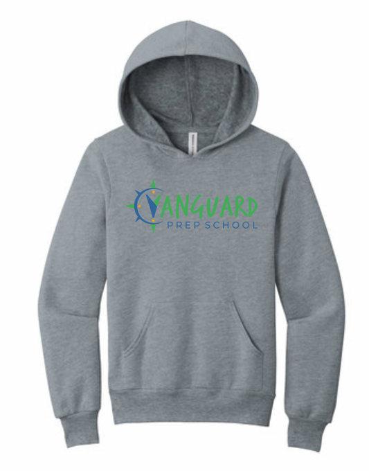 Vanguard Grey Hoodie - Center Chest