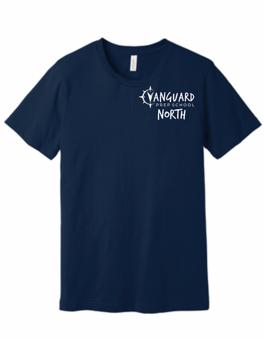 5- Vanguard House Cotton T-shirt - Navy Blue