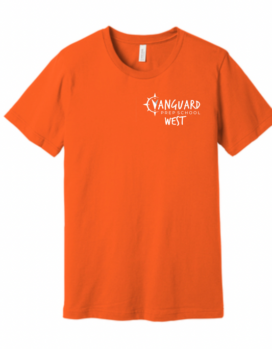4- Vanguard House Cotton T-shirt - Orange